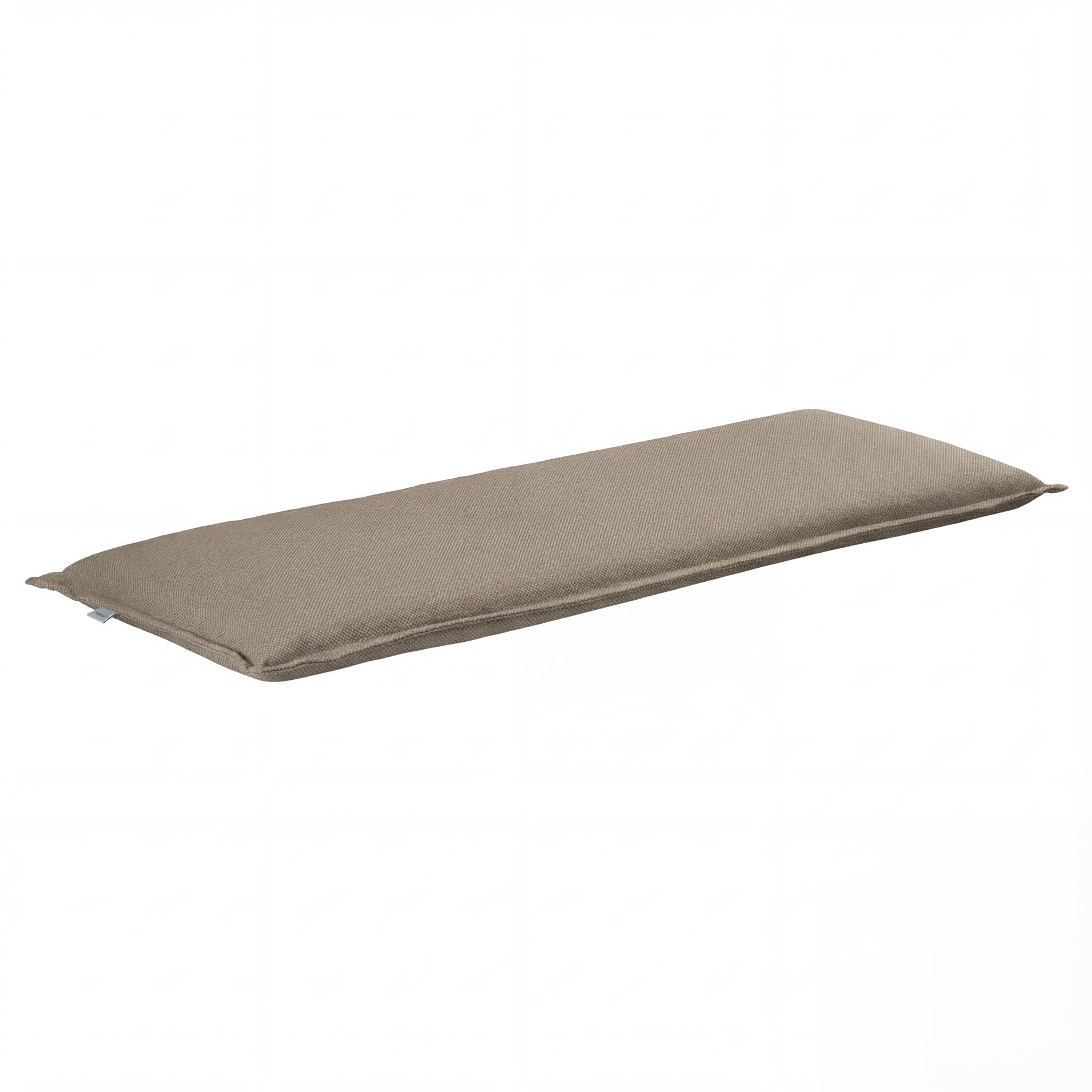 Bankauflage mit Stehsaum 9cm, Agora Panama Taupe