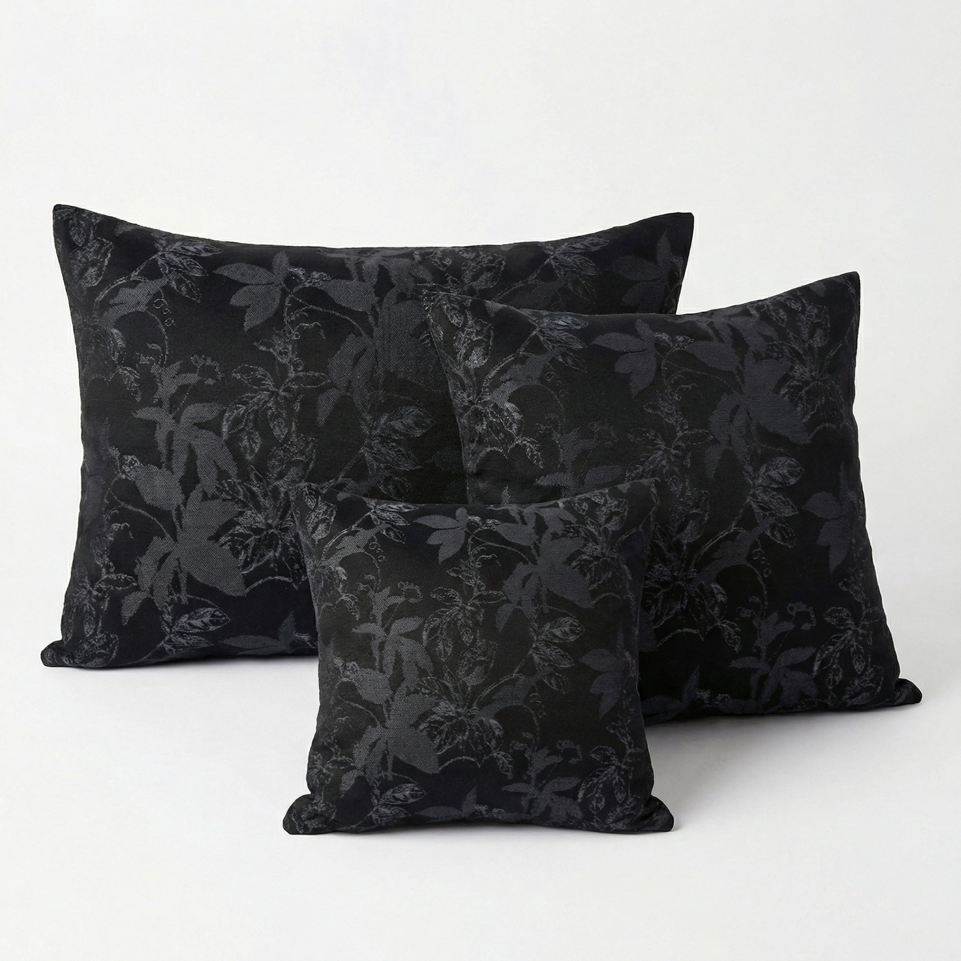 Dekokissen / Sofakissen, verschiedene Maße, Prato schwarz