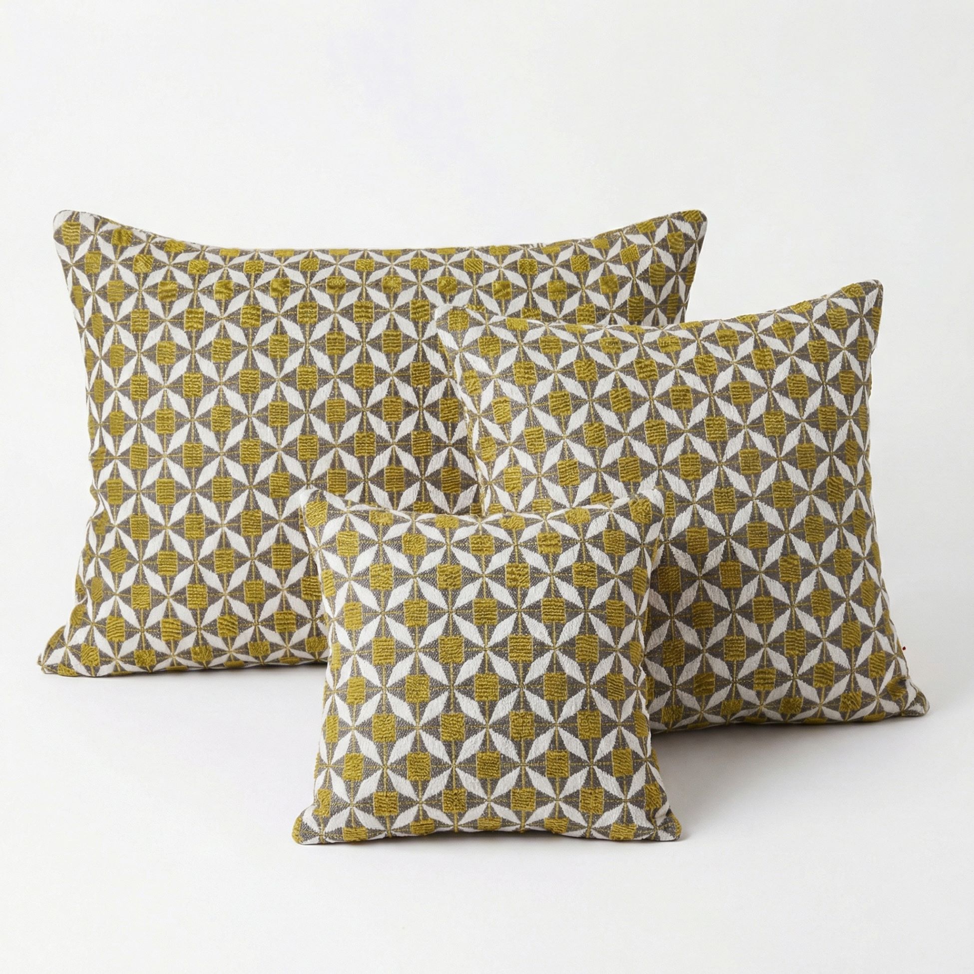 Dekokissen - Sunbrella Mosaic Yellow