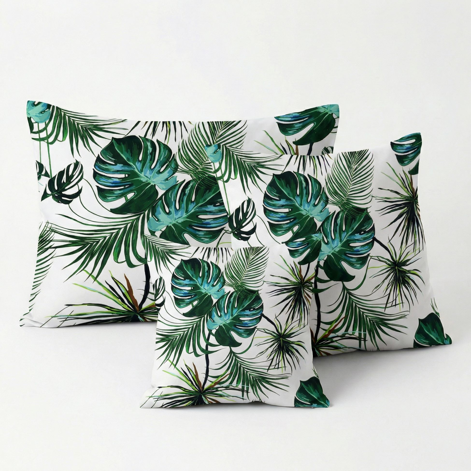 Dekokissen / Sofakissen, verschiedene Maße, Monstera