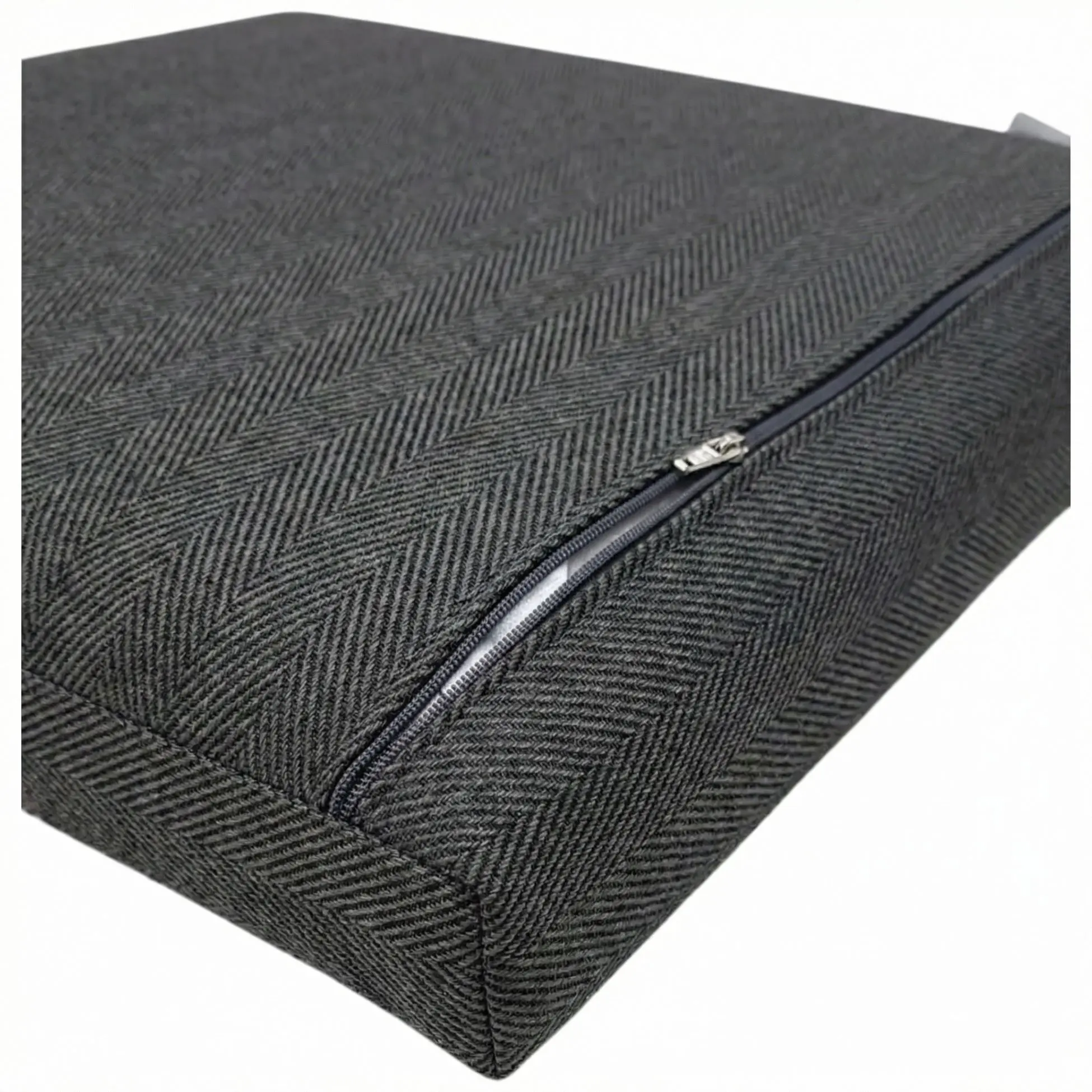 Bankauflage Kastenform 7cm, Agora Esquire Onyx – Bild 3